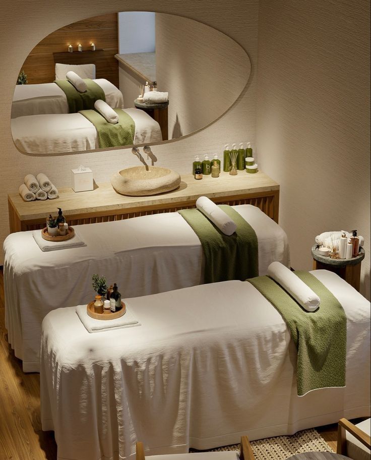 Aromatherapy spa experience